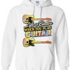 Guitar Lover Graphic Hoodie - White Guitar Lover Graphic Hoodie - White