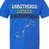 Scorpio Vibes Power Graphic Shirt - Back - Blue