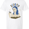 Scorpio Vibes Power Graphic Shirt - White