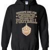 Sundays Are for Church and Football Hoodie - Black