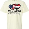 USA & Yemen DNA Heritage Tee - Cream