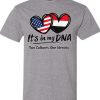 USA & Yemen DNA Heritage Tee - Grey