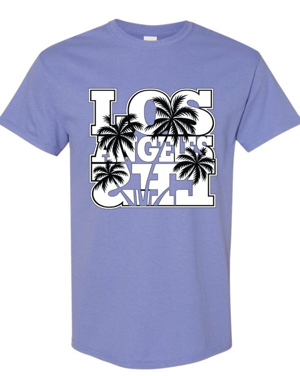 Los Angeles Palm Tree Graphic T-Shirt