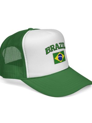 Brazil Flag Trucker Hat