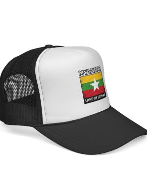 Myanmar Flag Trucker Hat
