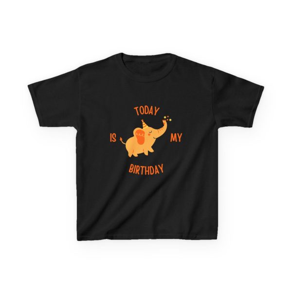 Birthday Elephant Kids Graphic Tee