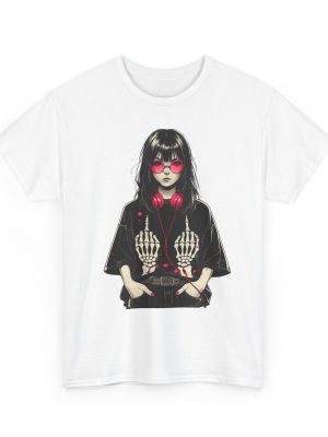 Dark Angel Skeleton Hands Graphic Tee