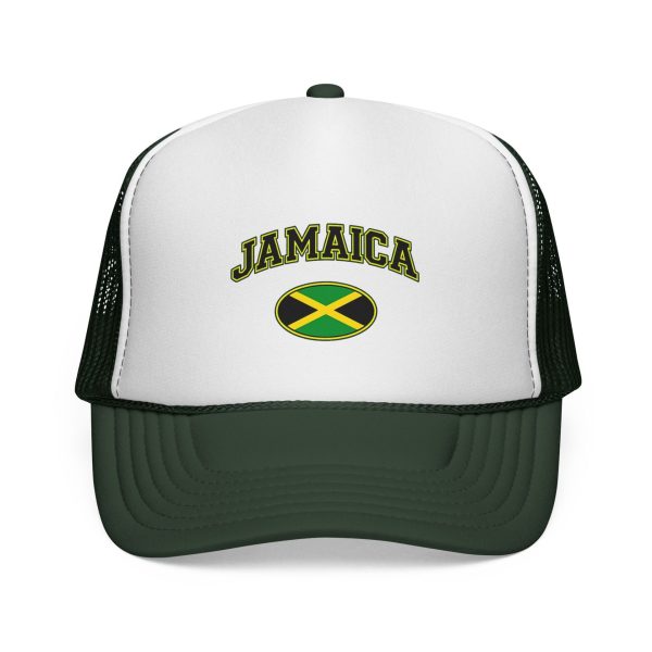 Jamaica Flag Graphic Trucker Hat