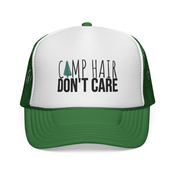 Camp Hair Don’t Care Graphic Trucker Cap