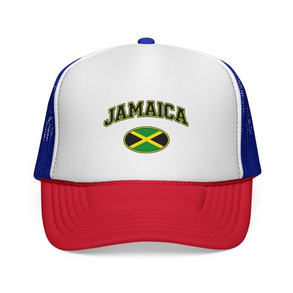 Jamaica Flag Graphic Trucker Hat