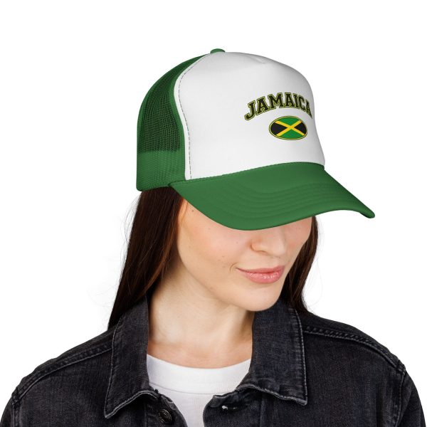 Jamaica Flag Graphic Trucker Hat