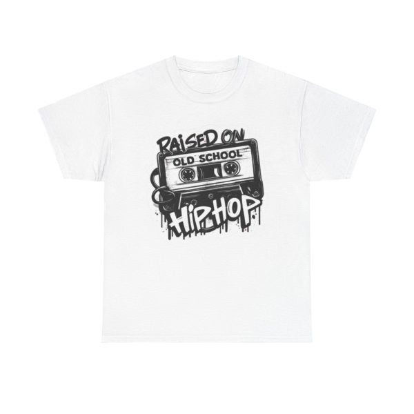 Raised On Old School Hip Hop Graphic Tee