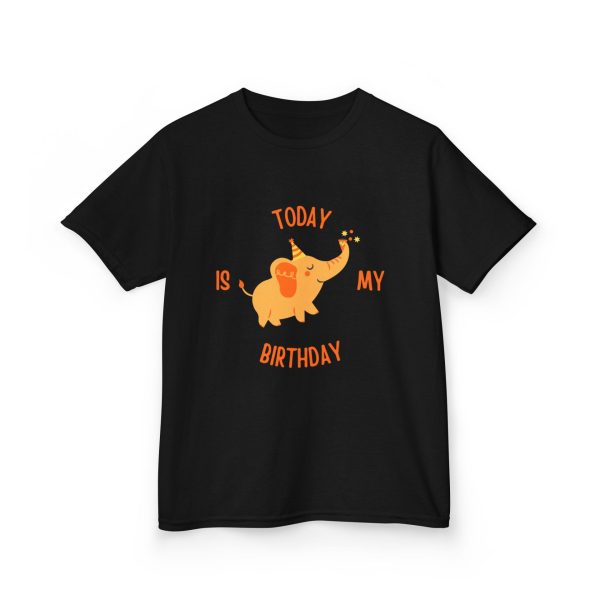 Birthday Elephant Kids Graphic Tee