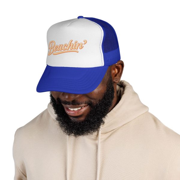Beachin Trucker Cap - Beach Vibe Mesh Hat