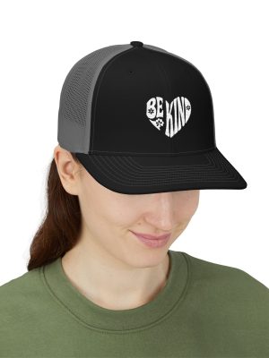 Be Kind Heart Trucker Cap