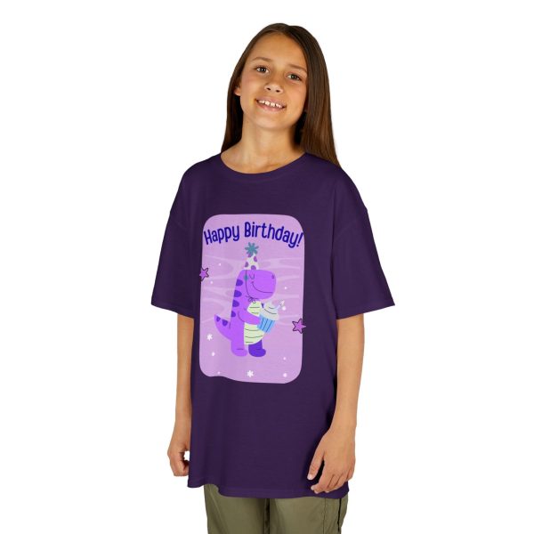 Kids Birthday Dinosaur Graphic Tee