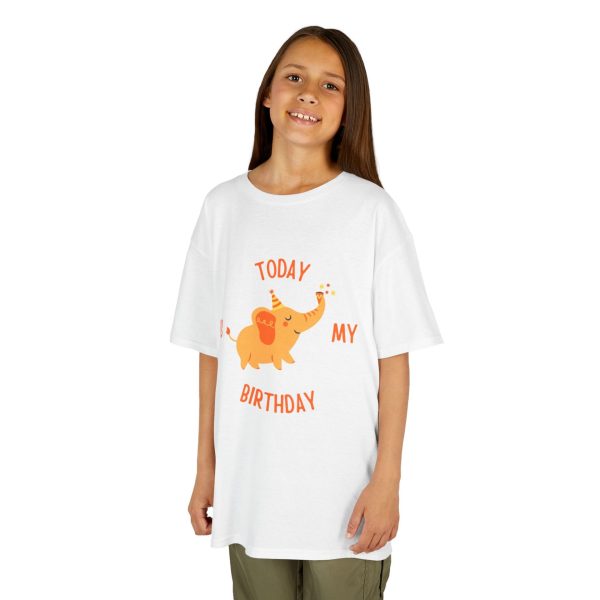 Birthday Elephant Kids Graphic Tee