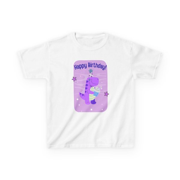 Kids Birthday Dinosaur Graphic Tee