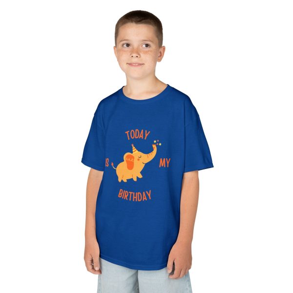 Birthday Elephant Kids Graphic Tee