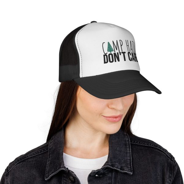 Trucker Cap - "Camp Hair Don’t Care" Mesh Hat