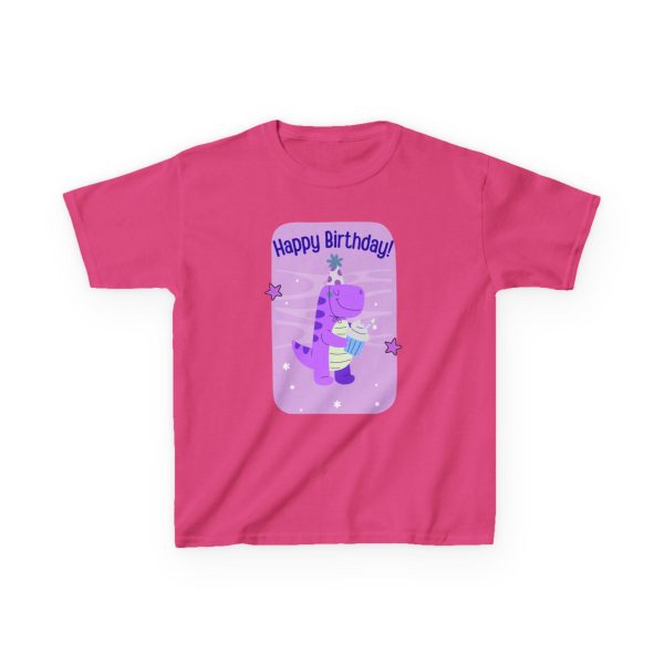 Kids Birthday Dinosaur Graphic Tee
