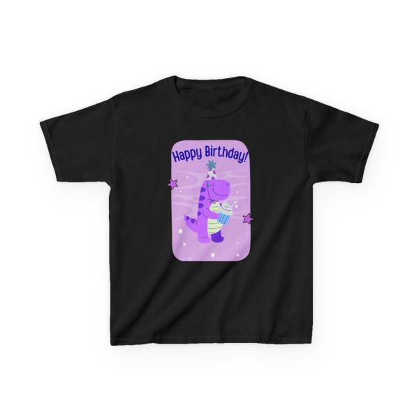 Kids Birthday Dinosaur Graphic Tee