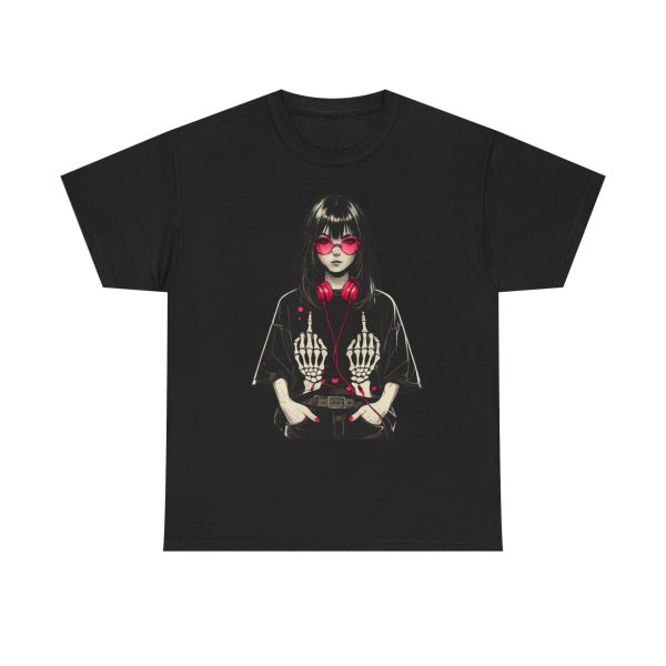 Dark Angel Skeleton Hands Graphic Tee