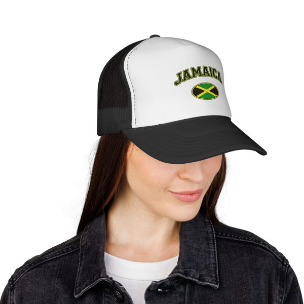 Jamaica Flag Graphic Trucker Hat