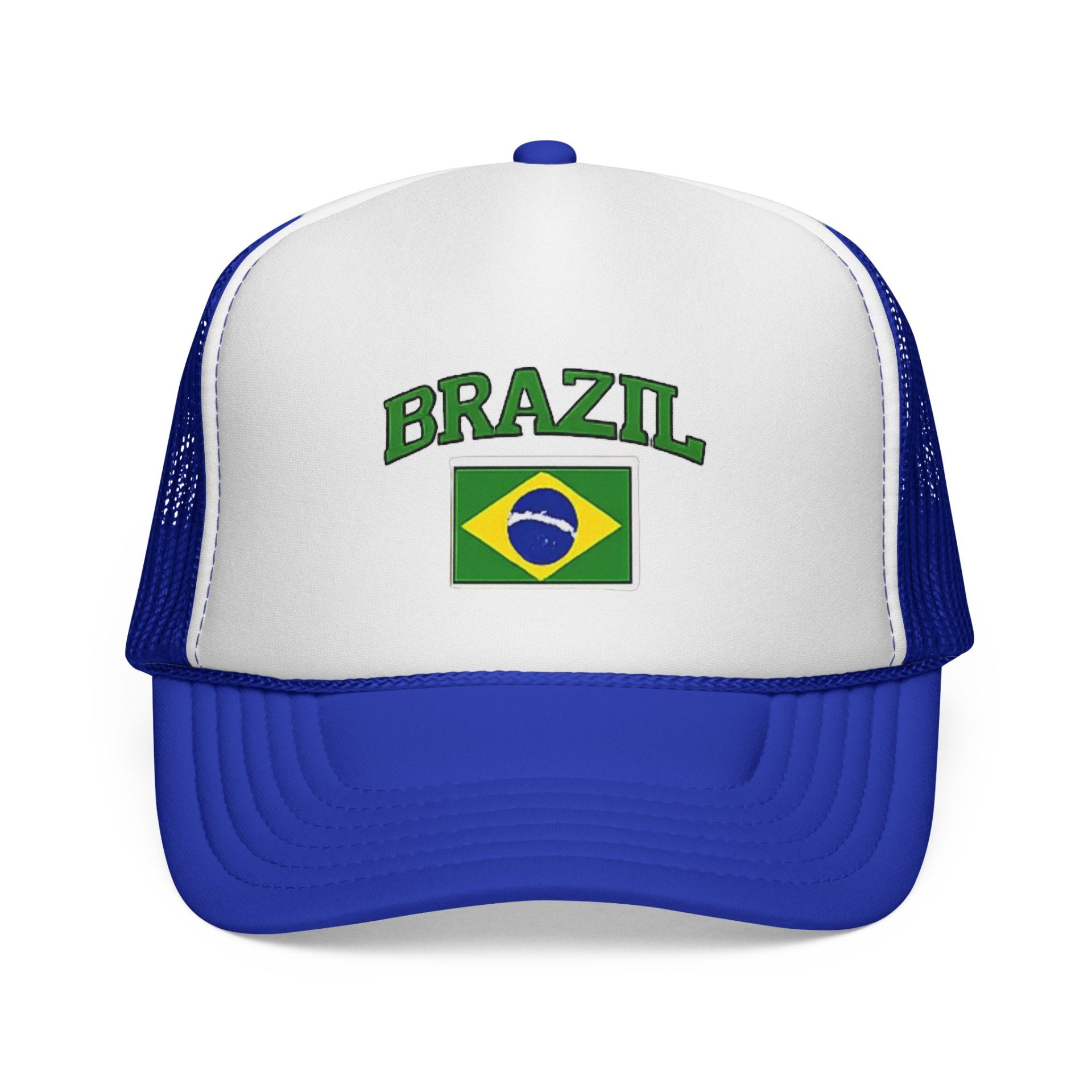 Brazil Flag Trucker Hat - Image 17