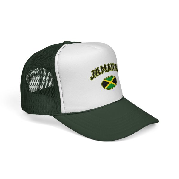 Jamaica Flag Graphic Trucker Hat