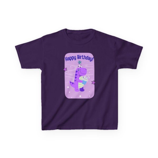 Kids Birthday Dinosaur Graphic Tee
