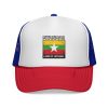 Myanmar Flag Trucker Hat