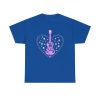 Pink Guitar Heart Graphic Tee