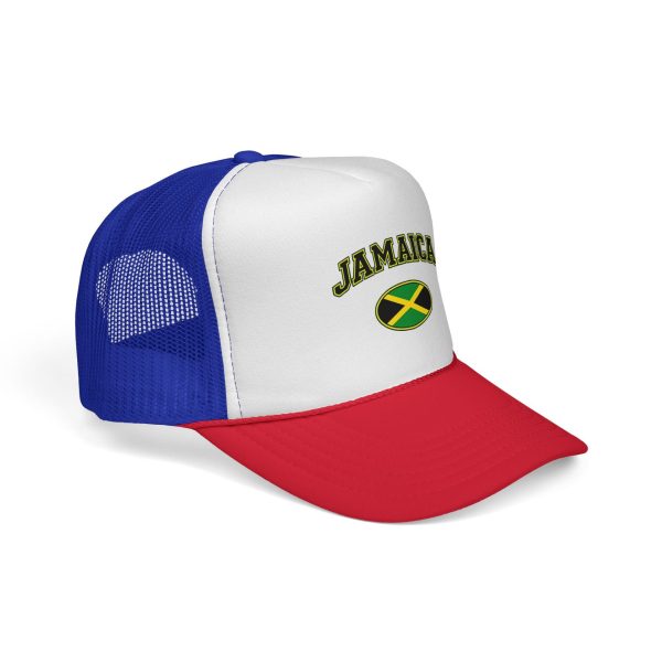 Jamaica Flag Graphic Trucker Hat