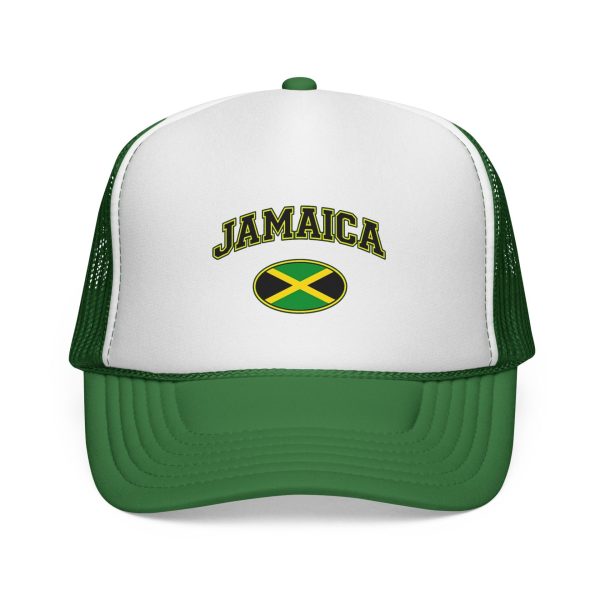 Jamaica Flag Graphic Trucker Hat