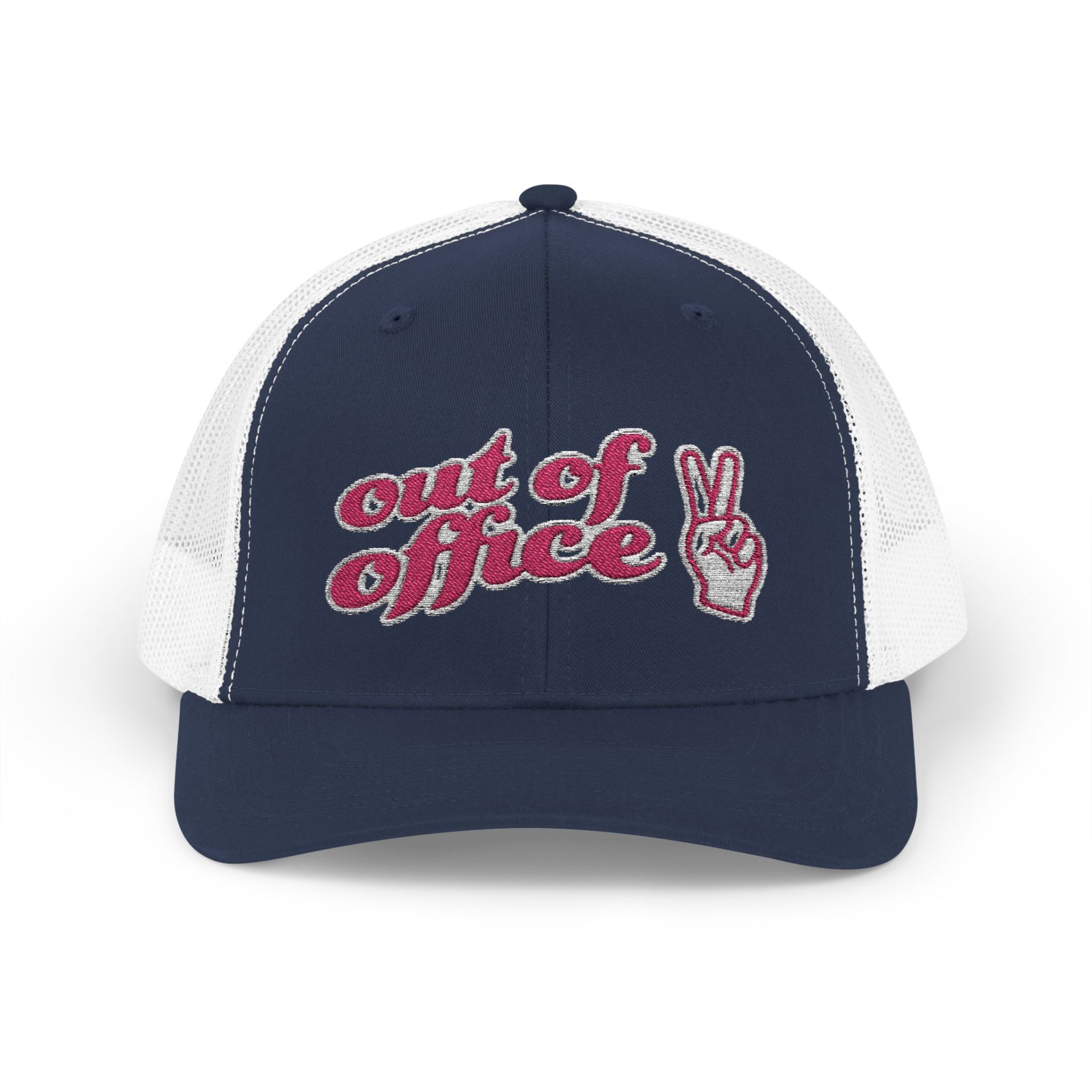 Navy / White