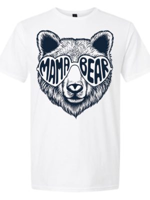 Mama Bear Heart Shades Graphic T-Shirt