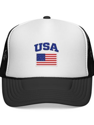 USA American Flag Trucker Hat