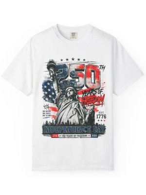 250th Independence Day Liberty Patriot Graphic Tee
