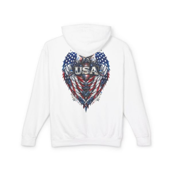 USA Freedom Eagle Graphic Hoodie