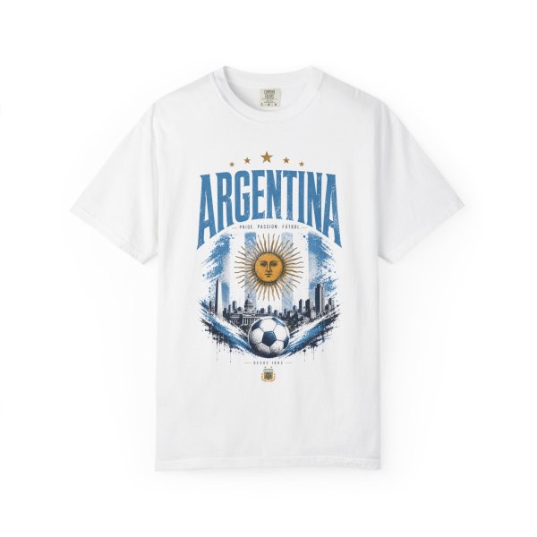 Argentina Pride Football Spirit Graphic Tee