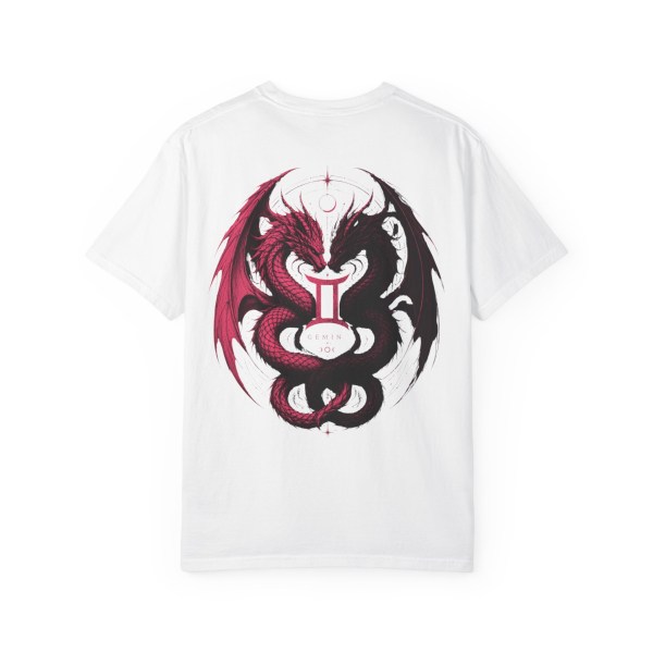 Gemini Dragon Duality Graphic Tee