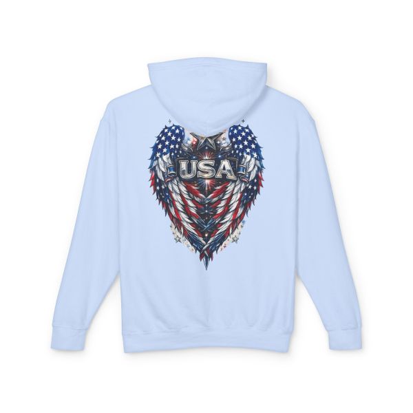 USA Freedom Eagle Graphic Hoodie