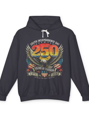 America 250 Years of Freedom Graphic Hoodie