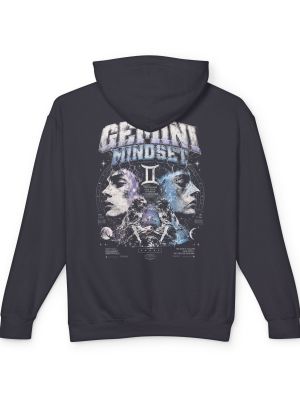Gemini Mindset Cosmic Duality Hoodie