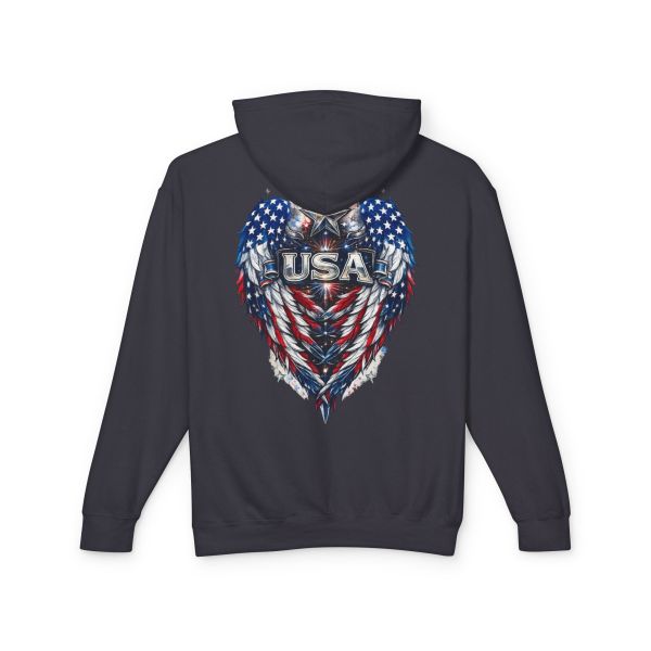 USA Freedom Eagle Graphic Hoodie