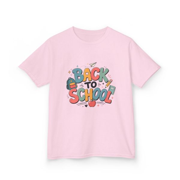 Colorful Back to School Kids Graphic Tee
