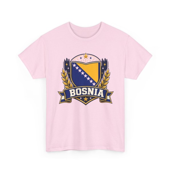 Bosnia Heritage Crest Graphic Tee