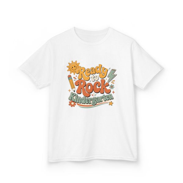 Ready to Rock Kindergarten Kids Graphic Tee