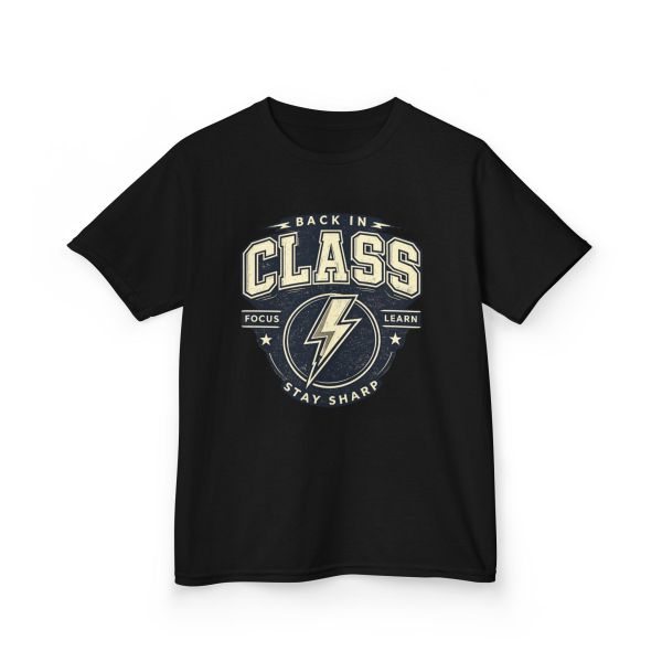 Back in Class Lightning Bolt Kids Graphic Tee